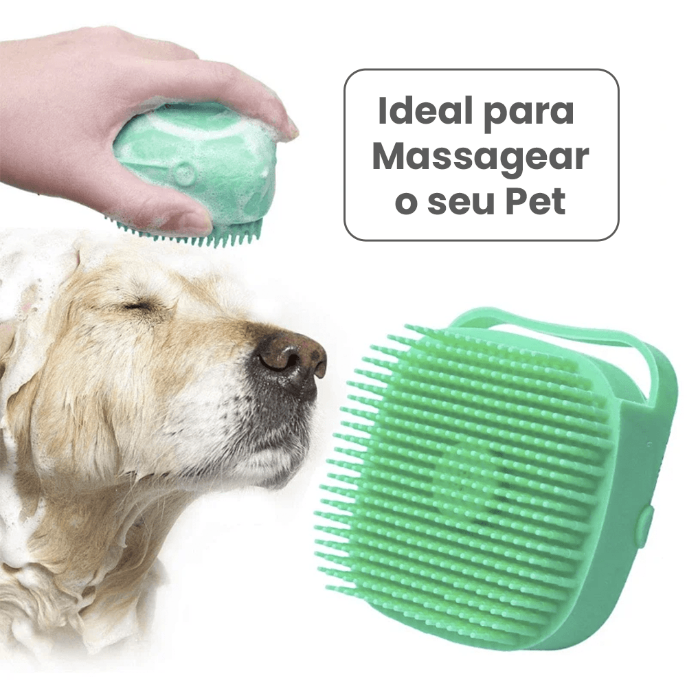 Escova de Shampoo para Pets